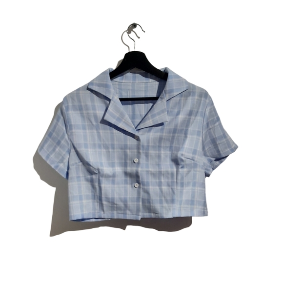 Romwe light blue top - Picture 1 of 6